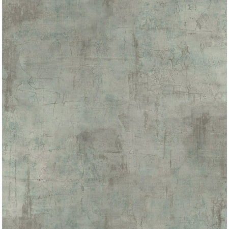 Brilliant Texture Faux Wallpaper, In Steel Blue & Gray - Walmart.com