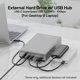 thumbnail image 5 of Disco duro externo Avolusion PRO-G1 20TB USB 3.2 Gen 2, 5 of 7