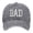 Grey, variant on Hat for Men Embroidered Dad Baseball Hat Father's Day Idea for Him Customized Cool Casual Adjustable Cap