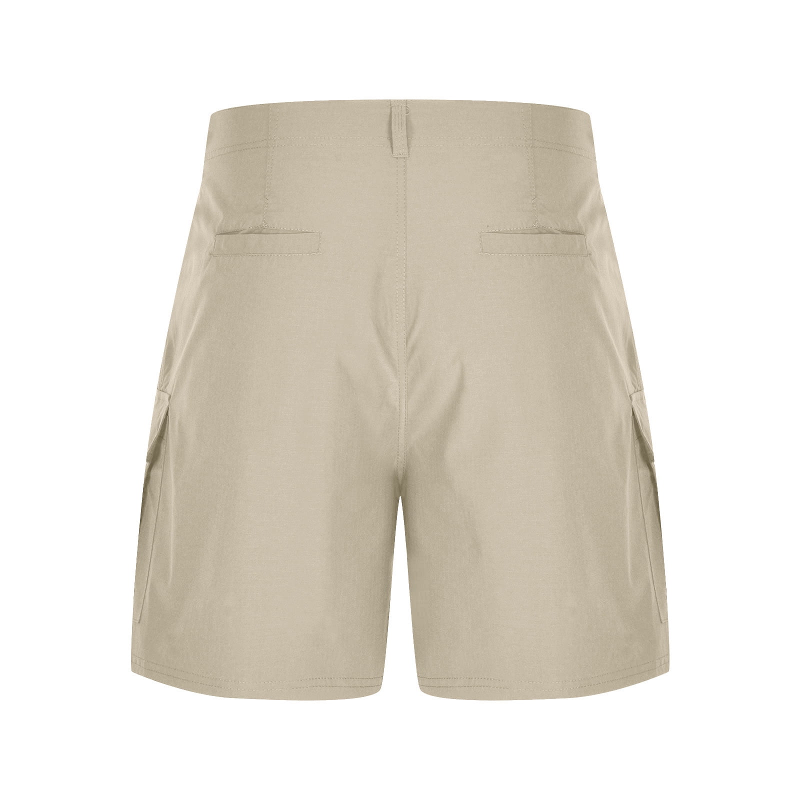 IYTR Cargo Shorts for Men Solid Color Lightweight Casual Work Pants Summer Outdoor Hiking Golf Athletic Shorts Multi Pocket (Gray,XL)
