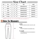 thumbnail image 2 of ICHUANYI Clearance Women's Spring And Solid Color Elastic Waist Cotton Leggings Casual Pants(Blue, XL) ICHUANYI WER2023081017680, 2 of 5