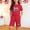 Red, variant on DJDLJWCJ Girls Outfit Sets Girls Crewneck T Shirts and Elastic Waist Summer Shorts Cute Clothing Sets Black Size 6