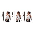thumbnail image 3 of kurtrusly Change Style Ponytail Extension For Instant Length Braided Ponytail Extension Coronet Braid Switch dark brown 3Set, 3 of 6