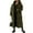 Army Green, variant on Women’s Long Hooded Down Parka – Warm Lightweight Winter Coat with Insulation, Casual Commuter Style