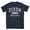 Navy, variant on Dixon Montana Classic Established Men's Cotton T-Shirt