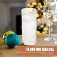 thumbnail image 2 of 6 Pcs Floating Candle Vase Tall Votive Holders Glass Container Dining Table High Borosilicate, 2 of 6