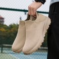 thumbnail image 2 of Men's Lightweight Slip-On Sneakers - Breathable Knit Fabric & MD Sole for All-Season Comfort, Non-Slip Grip - Casual Sneakers for Running, Hiking, Outdoor & Daily Wear, Versatile Travel Footwear, 2 of 9