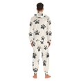 thumbnail image 4 of FORMRS Onesies Pajama for Adults Unisex Hoodie Winter Jumpsuit One Piece Sleepwear, Sizes S-2XL, Cute Cat Paw, 4 of 7