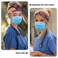 thumbnail image 3 of COEQINE Mushroom Nurse Button Headband Nurse Headbands for Women Labor And Delivery Sweat Headband for Men Nurse Headbands The Ideal Choice for Medical Personnel, 3 of 7
