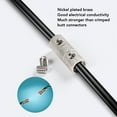 thumbnail image 3 of Car Audio 4 Gauge Wire Connectors 4 Gauge Wire Connectors Kit 4 Gauge Wire Splice Connectors 4 Gauge Butt Connectors 4 Gauge Wire Connectors Kit Brass For Car Audio Splice Battery, 3 of 8