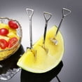 thumbnail image 5 of 42 Piezas Pala Cuchara Cuchara de Té de Acero Inoxidable Cuchara de Café Helado Postre Cuchara Vajilla Cuchillo Tenedor Cuchara, B, 5 of 5