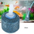 thumbnail image 4 of Piedra de burbujas para acuario, 20 piezas de piedra arenisca azul, piedra de burbujas para acuario, piedra de aireación para pecera, construcción robusta, 4 of 8