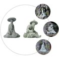 thumbnail image 4 of 2Pcs Fishing Elder Shape Adornment Creative Landscaping Prop DIY Garden Decor, 4 of 4