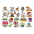 thumbnail image 5 of Disney-pegatinas de tatuaje de Toy Story Pixar, impermeable, Original, figura de Cartonn, pegatina de Buzz Lightyear, suministros de fiesta de cumpleaños, regalo, 5 of 5