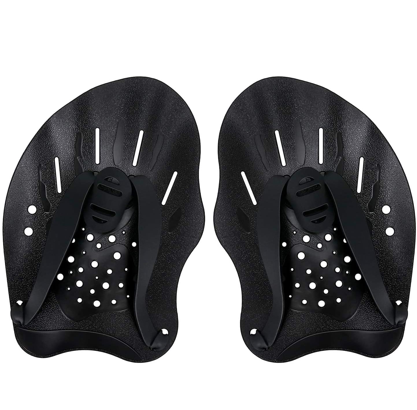 NOGIS Swim Paddles Hand, Swim Training Hand Paddles with Adjustable Straps, Swimming Hand