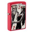 thumbnail image 1 of Zippo 48624 Skull King Queen Beauty Design Windproof Lighter, 1 of 3