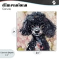 thumbnail image 4 of Stupell Industries Farmhouse Little Black Poodle Canvas Art, 24 x 24, by Tina LeCour, 4 of 8