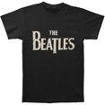 thumbnail image 1 of The Beatles - Camiseta Logotipo Drop T para Adultos Unisex (Negro), 1 of 2