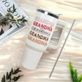 thumbnail image 6 of 40 oz Gigi Vacuum Insulated Water Bottle Travel Coffee Mug Cup Tumbler with Handle Lid and Straw, Mothers Day Gigi Gifts for Grandmother, 6 of 6