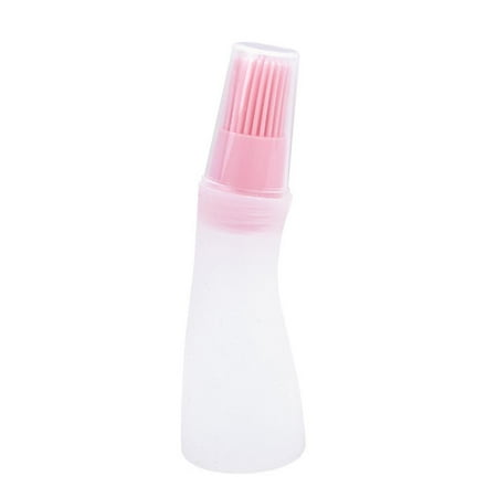 

BBQ/Pastry Basting Brush Kitchen Tool Silicone Cooking Grill Barbecue Baking Pastry Oil/Honey/Sauce Bottle Brush with Clear Lid