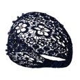 thumbnail image 1 of Diadema para mujer con diseño calado, bordado de encaje, flores, elástica, con perlas de imitación y brillantes incrustados. Accesorios para el cabello., 1 of 8