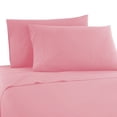 thumbnail image 4 of The Great American Store- 1800 Series Brushed Microfiber Attached Waterbed Sheet Set WITH POLE INSERT 22 Inch Deep Pocket Queen Size - Wrinkle, Fade & Stain Resistant, Solid Pink, 4 of 7