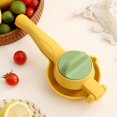 thumbnail image 3 of Manual Lemon Juicer (blue), Handheld Lemon Juicer, Lime Juice Extractor, Fruit Juicer For Lime, Grapefruit Orange Lemon, More Efficient Juicer, 3 of 5