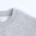 thumbnail image 6 of hengsof Boys Girls Crewneck Sweatshirts Toddler Baby Sweatshirt Solid Color Fleece Lined Long Sleeve Active Pullover Tshirts, 6 of 8