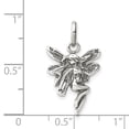 thumbnail image 3 of FB Jewels Sterling Silver Antiqued Fairy Pendant, 3 of 4