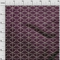 thumbnail image 2 of oneOone Tissu Popeline de Coton Motif Géométrique Kasuri Tissu BTY 42 Pouces de Large, 2 of 4