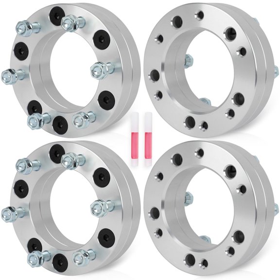 cciyu Wheel Spacers 5 Lug 4PCS 2 inch 51mm Thick 5x5.5 (5x139.7mm) to 6x5.5 (6x139.7mm) Wheel Spacers Compatible for 1959-1986 for Jeep 1953-2006 for Ford 1974-2003 for Dodge