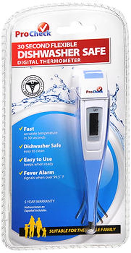 ProCheck 30 Second Flexible Dishwasher Safe Digital Thermometer