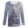 thumbnail image 4 of Winter Saving Talove Long Sleeve Shirts for Women Graphic Printed Sweatshirt Women Fall Clothes Long Sleeve T Shirts Womens Tops Trendy Casual Christmas Shirts, 4 of 6