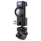 thumbnail image 1 of Naiovety Soporte para teléfono móvil de bicicleta 360 grados ajustable bicicleta de montaña motocicleta manillar anticaída soporte de carretera Ciclismo Negro con luz Naiovety  OD023170-02B, 1 of 6