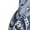 White, variant on Blue Paisley Pattern Vintage for Double-layer Running Short for Women, Perfect for Gym, Tennis, and More, Featuring a Convenient Pocket-XX-Large