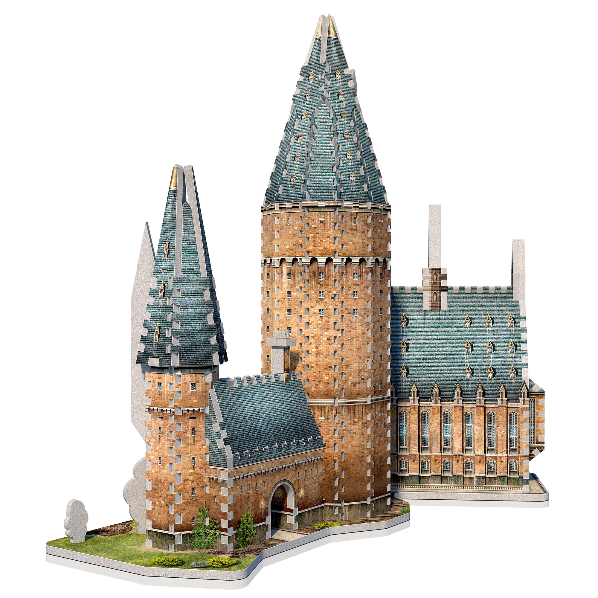 Wrebbit 3D - Harry Potter Hogwarts Great Hall 850 Piece 3D Jigsaw Puzzle - image 3 of 10