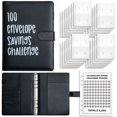 thumbnail image 1 of 100 Envelopes Money Saving Binder Kit, Budget Binder Book Organizer, Budget Planner-SinKeeU, 1 of 3