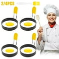thumbnail image 2 of Rings  2 Pack Stainless Steel Egg Cooking Rings  Pancake Mold for frying Eggs and Omelet, 2 of 10