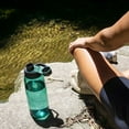 thumbnail image 4 of CamelBak Chute Mag BPA Free Water Bottle with Tritan Renew - Magnetic Cap Stows While Drinking, 25oz, Lava, 4 of 9