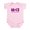 Petal Pink, variant on CafePress - AB/CD Infant Bodysuit - Baby Light Bodysuit, Size Newborn - 24 Months