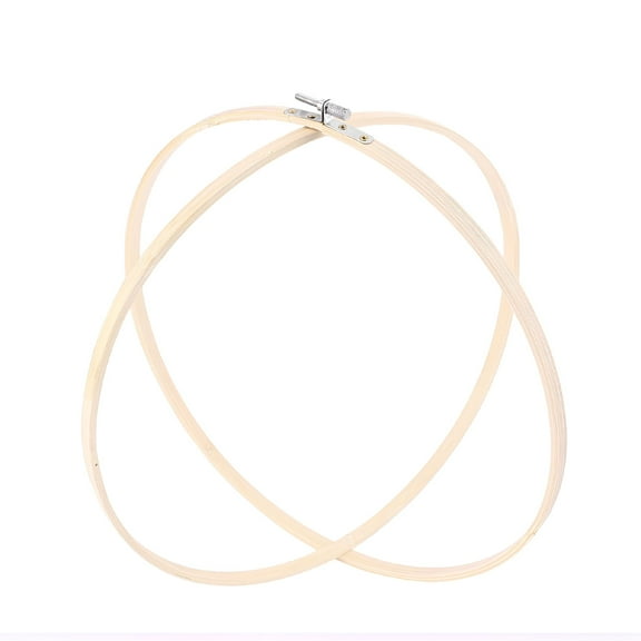 CCOCC 12 Inch Bamboo Embroidery Hoop Embroidery Cross Stitch Hoop