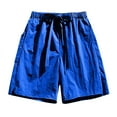 thumbnail image 1 of Birdeem Mens Shorts Mens Summer Casual and Comfortable Drawstring Pocket Elastic Waist Shorts, 1 of 9