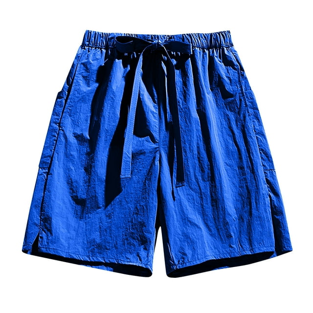 Birdeem Mens Shorts Mens Summer Casual and Comfortable Drawstring Pocket Elastic Waist Shorts
