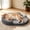 Dark grey, variant on XL Orthopedic Dog Beds Large Sized Dog, Extra Large Washable Waterproof Oval Large Dog Bed with Removable Cover, Egg-Crate Foam Pet Bed with Bolster & Non-Skid Bottom, Dark Grey, 42''x31''