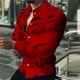 thumbnail image 1 of Camisa deportiva informal de moda para hombre, suave y cómoda, diseño de diseñador con patrón HD, nuevas camisetas para hombre, oferta especial 2024, 1 of 6