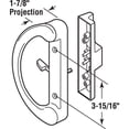 thumbnail image 2 of Juego de manillas corredizas para puertas de patio Prime-Line C 1343, color tostado, 2 of 2