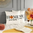 thumbnail image 2 of Fall Pillow Covers 20x20 Inch,Fall Pillow Decorative Throw Pillows,Thanksgiving Orange Pumpkin Pillow Cases,Autumn Outdoor Lumbar Cushion Covers,Decor for Couch Bedroom Sofa Farmhouse, 2 of 6