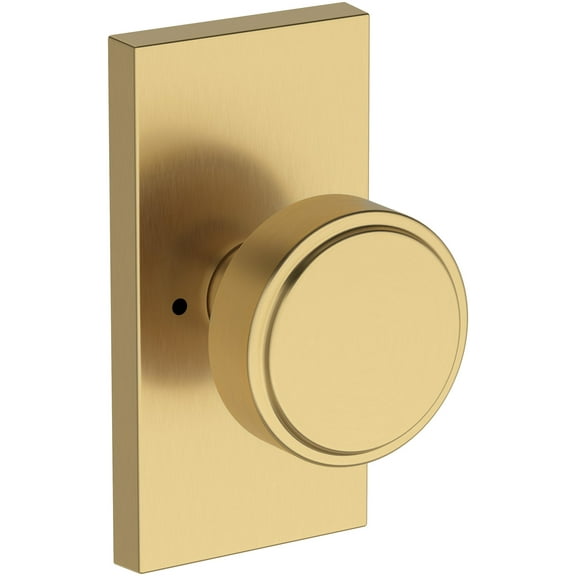 Baldwin Pv.Vas.Cfr Vashon Privacy Door Knob Set - Brass