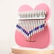 thumbnail image 3 of Piano de 17 teclas de con bolsa protectora, martillo de afinación e instrucciones de , Piano de de Mbira portátil, Hugo piano de pulgar kalimba, 3 of 6