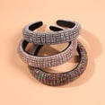 thumbnail image 2 of Bandeau Large Rembourré en Éponge pour Femmes avec Strass pour Mariage, 2 of 6